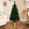 Northlight Pre-Lit Color Changing Fiber Optic Artificial Christmas Tree - 4' - Multi-color Lights